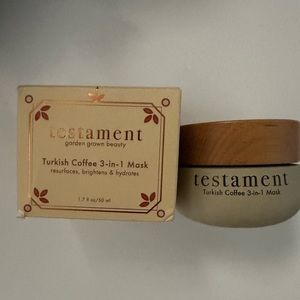 NEW Testament Turkish Coffee 3-In-1 Mask